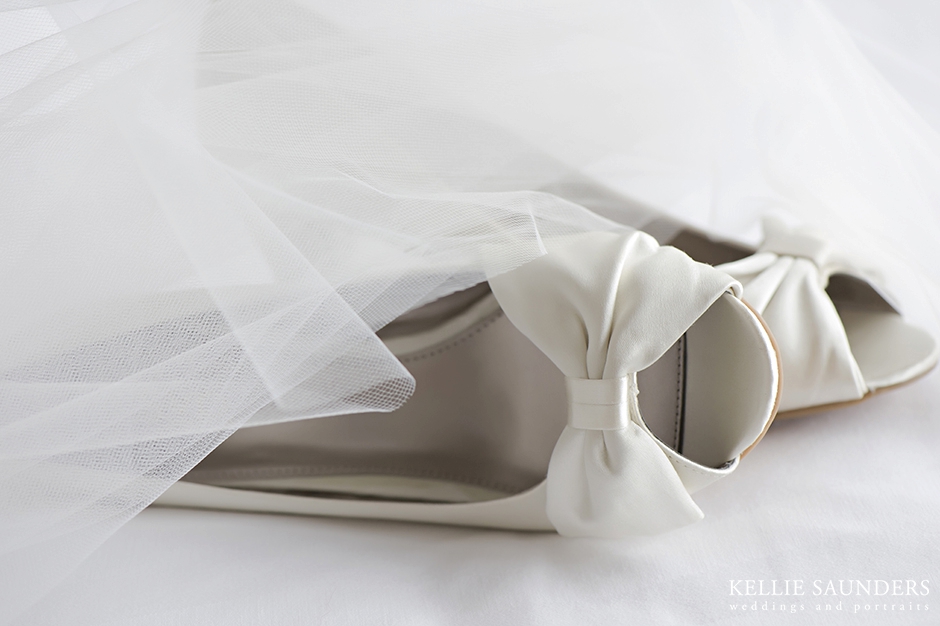 wedding shoes, campus inn bride, wedding details, bride getting ready